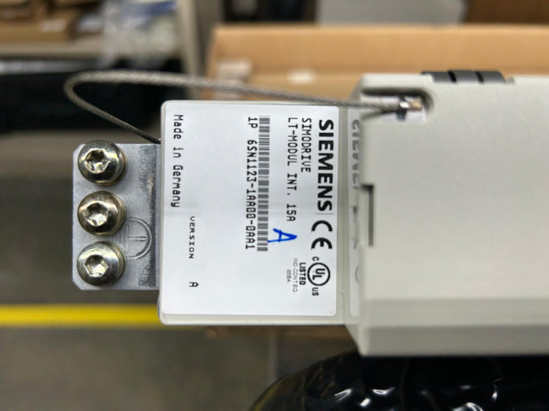 Siemens Simodrive LT Modul 6 SN 1123 1 AA 00 0 AA 1 Drive for QED Technologies Q22Y
