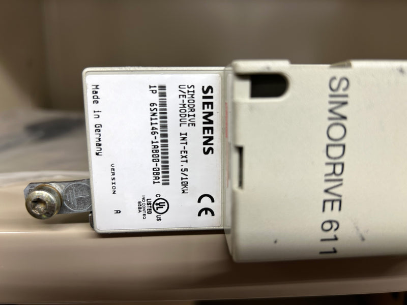 Siemens Simodrive 6 SN 1135-1 AB 00-0 BA 1 Drive for QED Technologies Q22Y