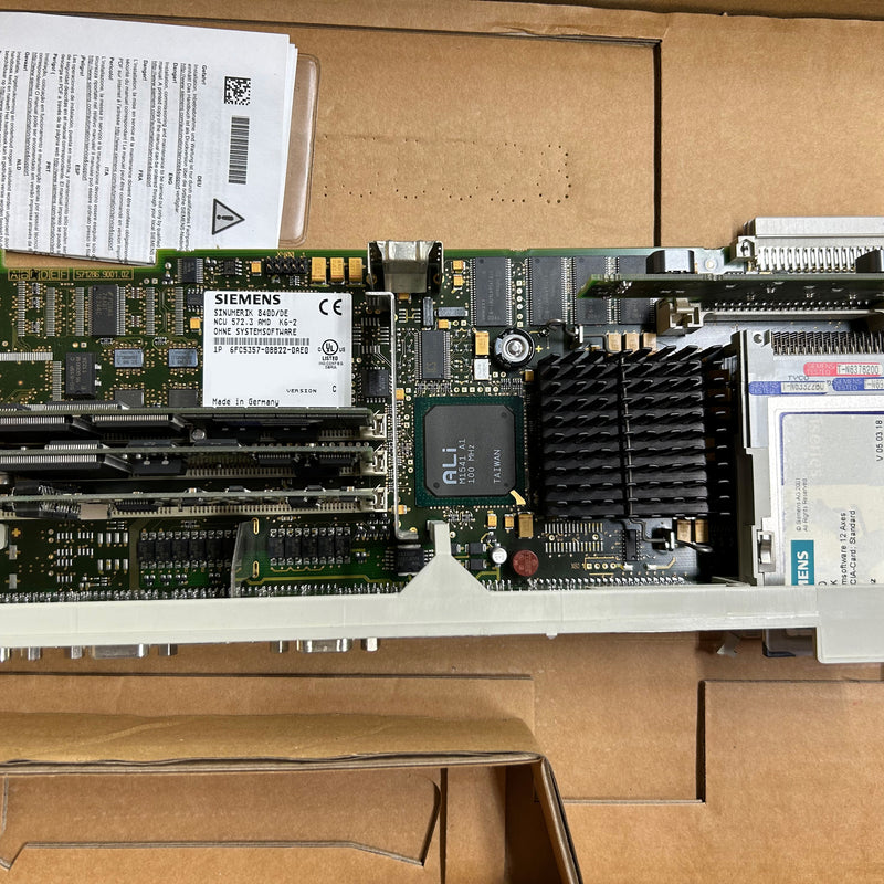 Siemens Sinumerik 840 D/DE 6 FC 5357-0 BB 22-0 AE 0 Drive for QED Technologies Q22Y