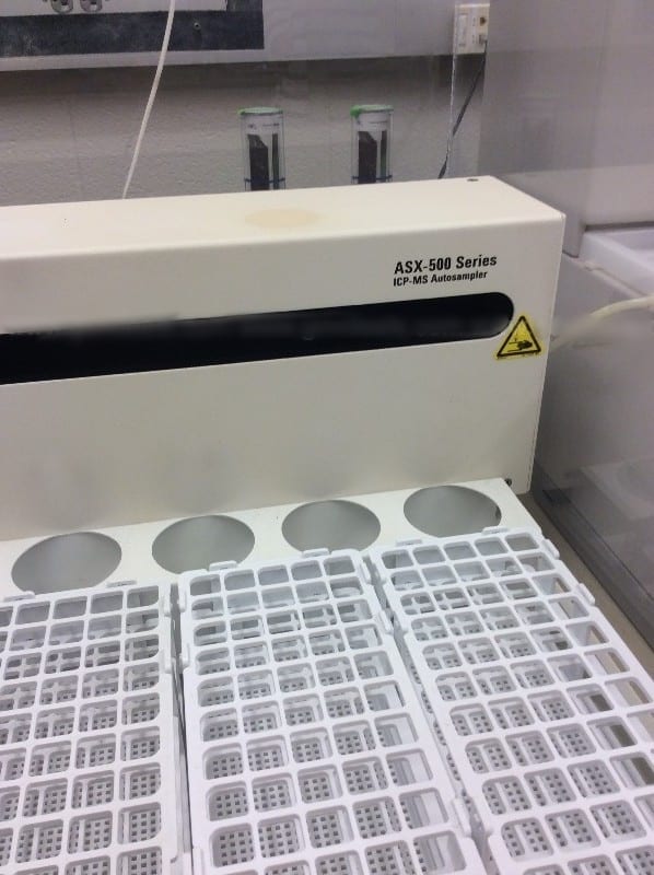 Agilent / Varian 7500 ICP-MS (Inductively Coupled Plasma - Mass Spectrometer)