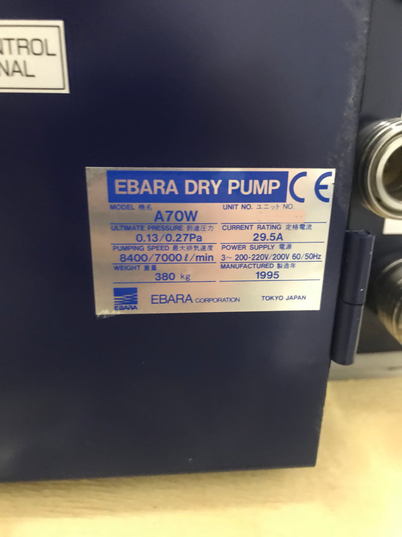 Ebara A 70 W Pump