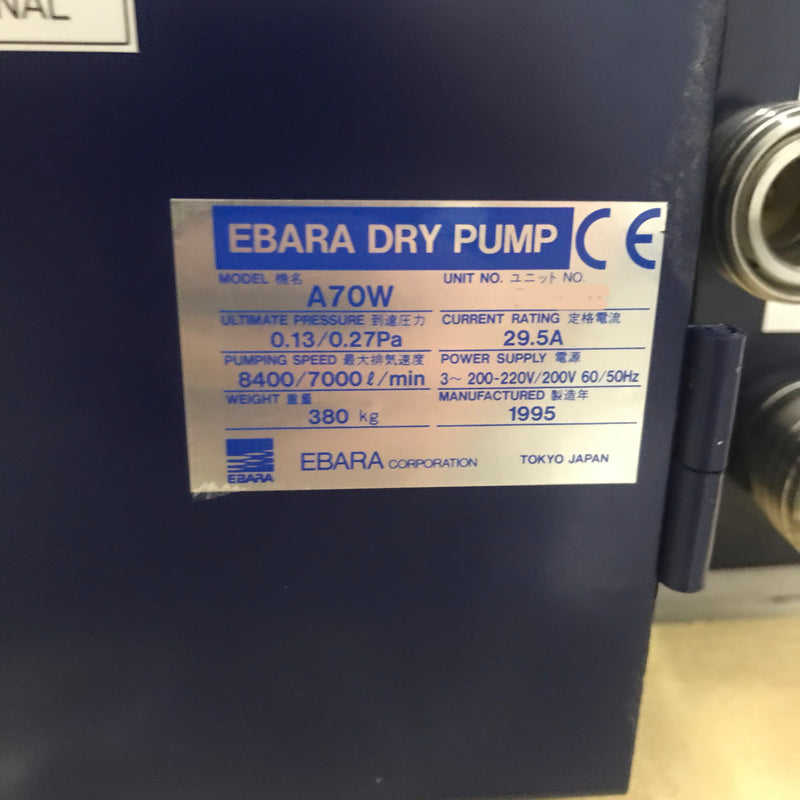 Ebara A 70 W Pump
