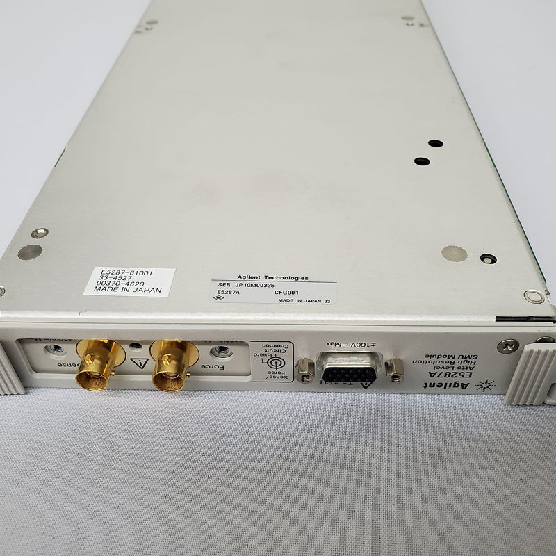 Agilent E 5287 A Atto Level High Resolution SMU Module
