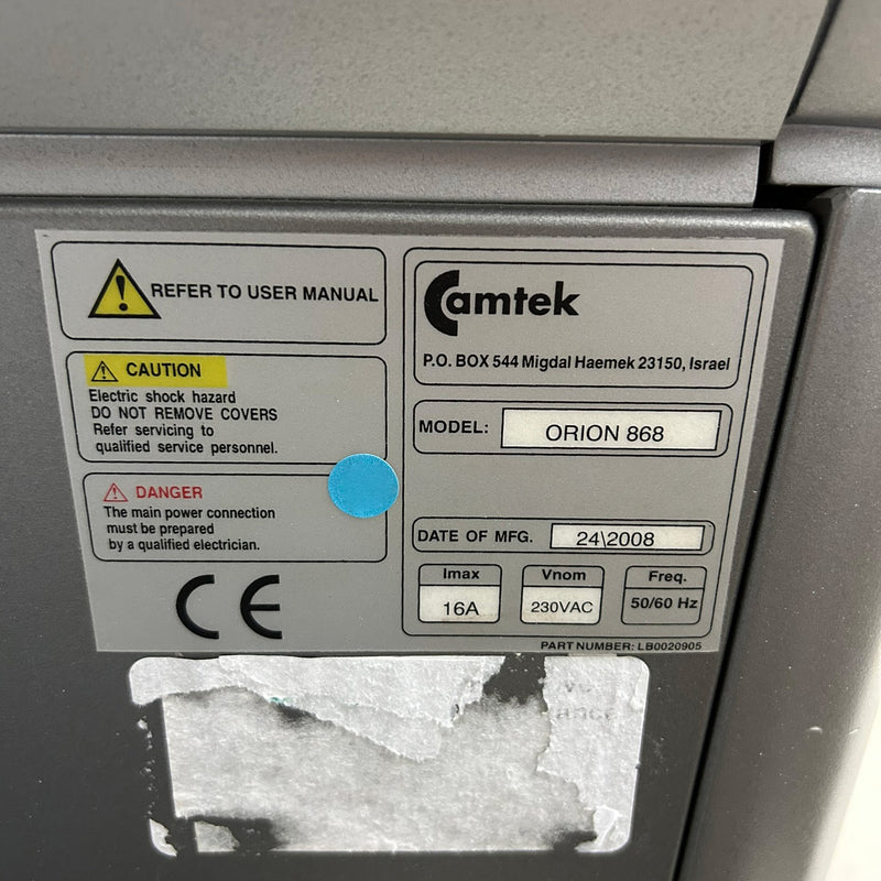 Camtek Orion 868 AOI (Automated Optical Inspection)