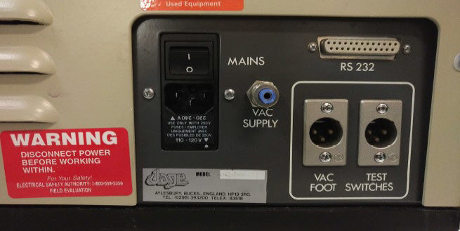 Nordson / Dage BT 23 Shear Tester