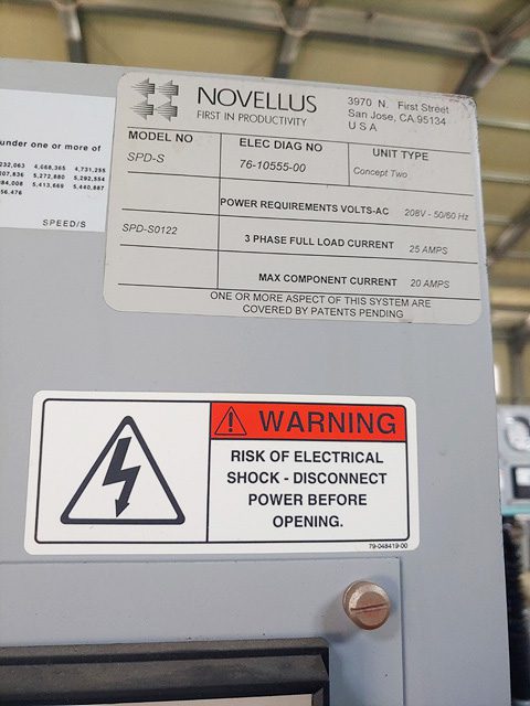 Lam / Novellus Concept Two Speed Chamber