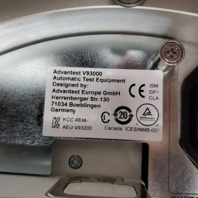 Advantest V 93000 C (2 CC) DUT Test Head
