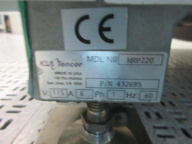 KLA HRP 220 Profilometer