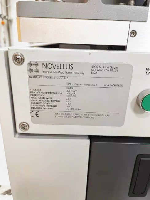 Lam / Novellus Concept Two Sequel Express Deposition Chamber