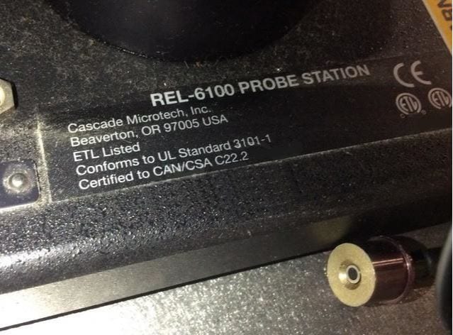FormFactor / Cascade Microtech / Alessi REL 6100 Probe Station