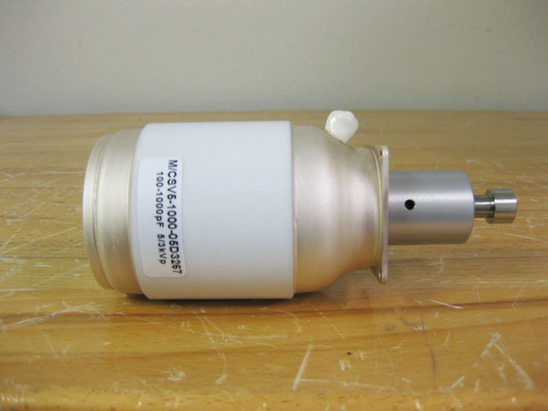 Jennings P/N: CSV 5 1000 05 D 3267 Vacuum Capacitor