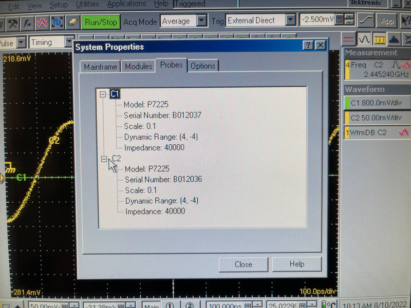 Tektronix P 7225 Active Probe