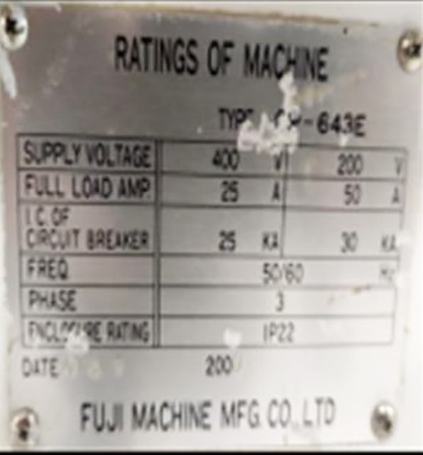 Fuji CH 643 E