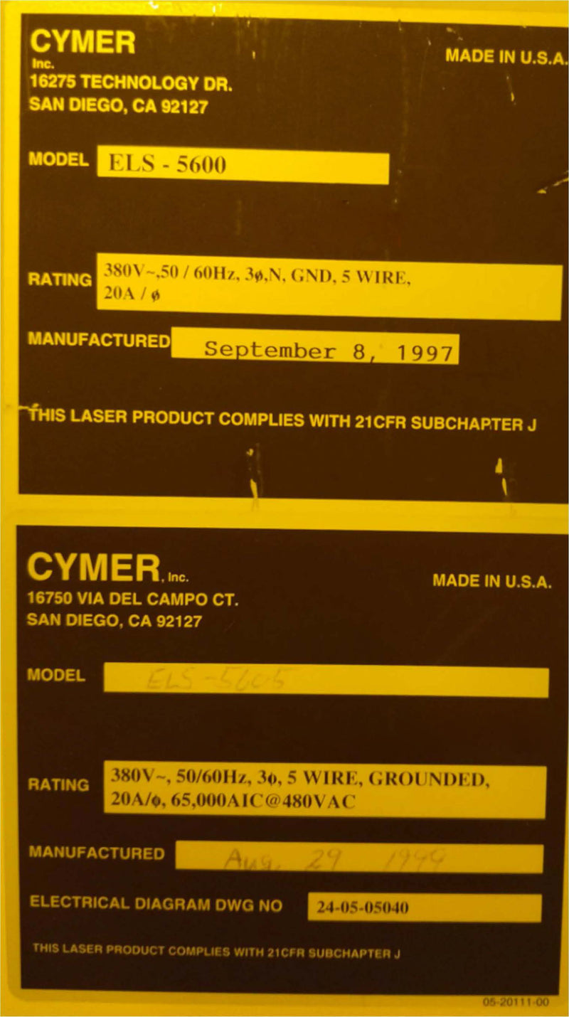 ASML 5500 / 350 C Stepper