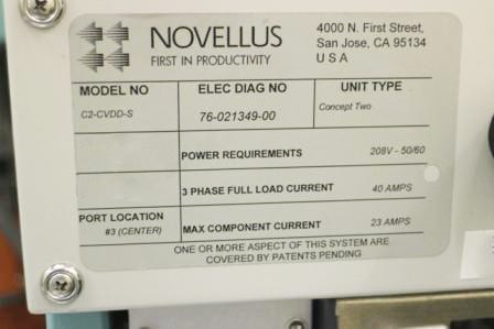 Lam / Novellus Concept Two Dual Sequel Express