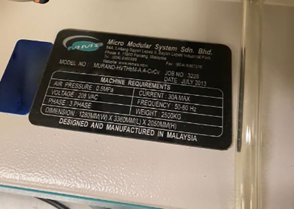 MMS Murano LED Optical Tester