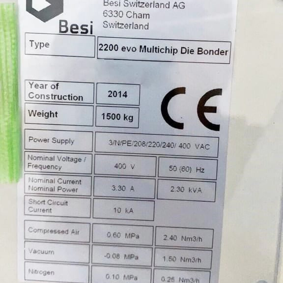Besi / Datacon 2200 EVO Die Bonder