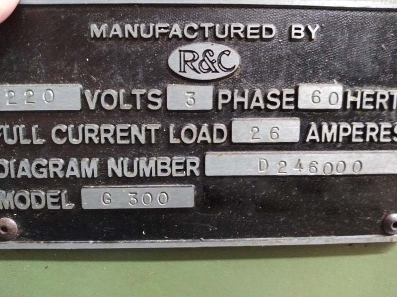 Rogers & Clark G 300 Curve Generator