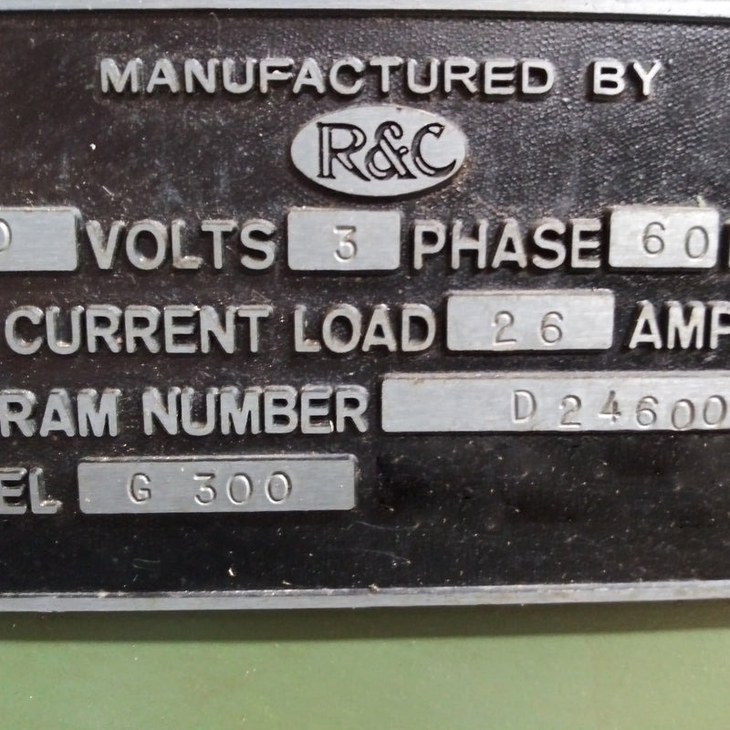 Rogers & Clark G 300 Curve Generator