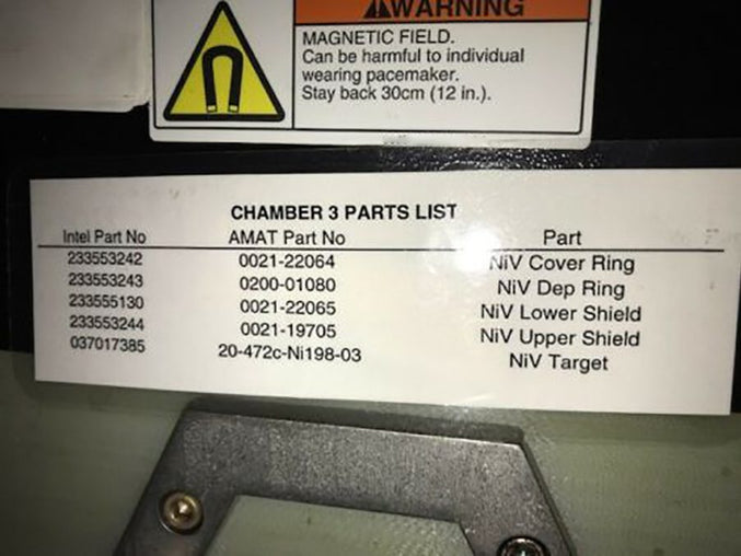 Applied Materials Endura 2 PVD Chamber (Physical Vapor Deposition)