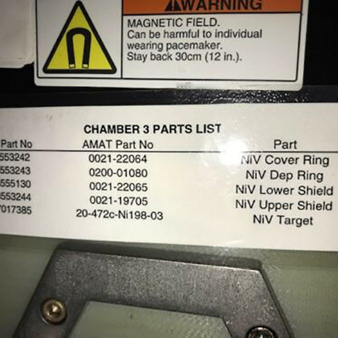 Applied Materials Endura 2 PVD Chamber (Physical Vapor Deposition)