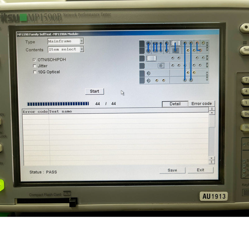 Anritsu MU 150100 A Unit for MP1590B