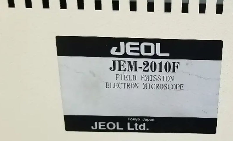 Jeol JEM 2010 F TEM (Transmission Electron Microscope)