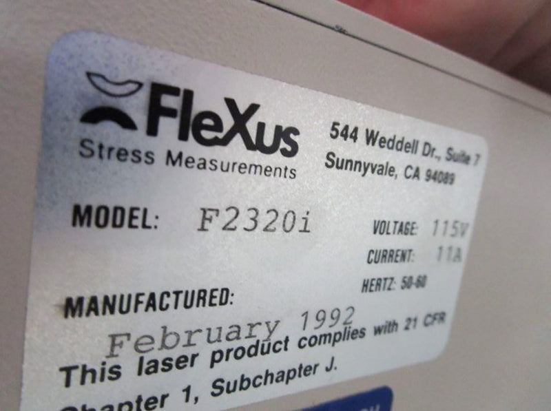 KLA / Filmetrics F 2320 Stress Measurement