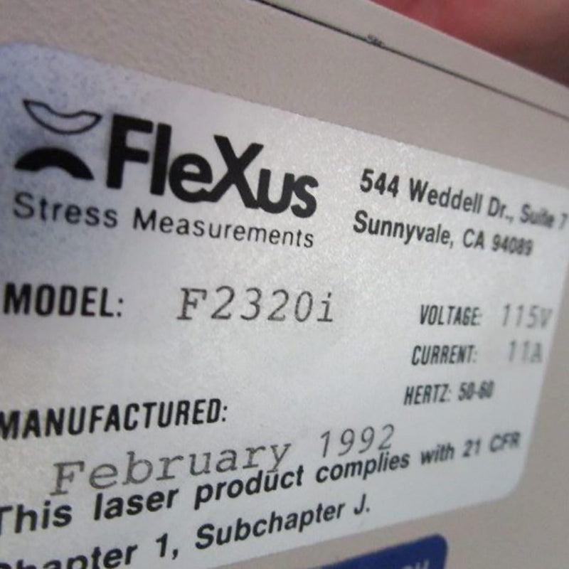 KLA / Filmetrics F 2320 Stress Measurement