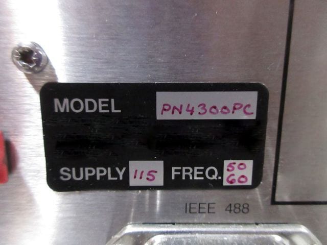 Accent PN 4300 PC ECV Profiler (Electrochemical Capacitance Voltage)
