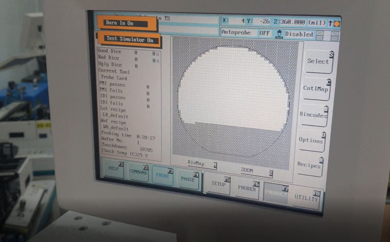 Electroglas 4090 u Film Frame Prober