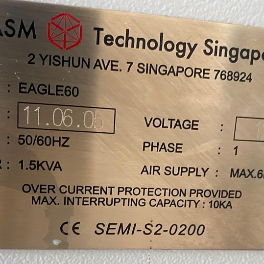 ASM Eagle 60 Wire Bonder