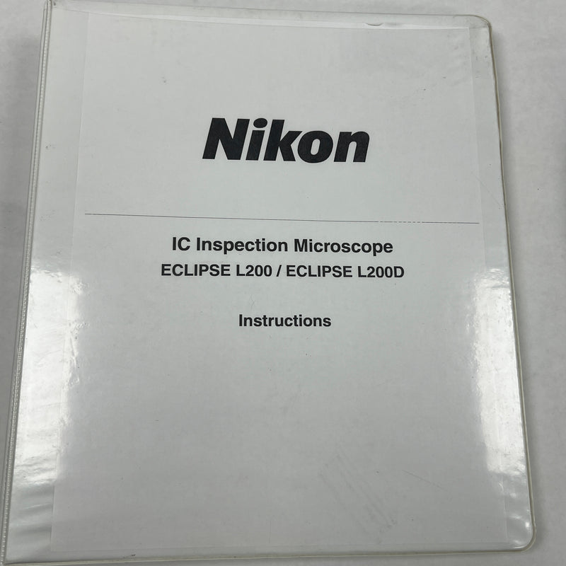 Nikon Eclipse L 200 Microscope