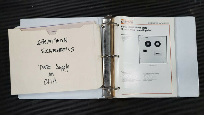 Eratron EB-8 MF E-Beam Power Supply