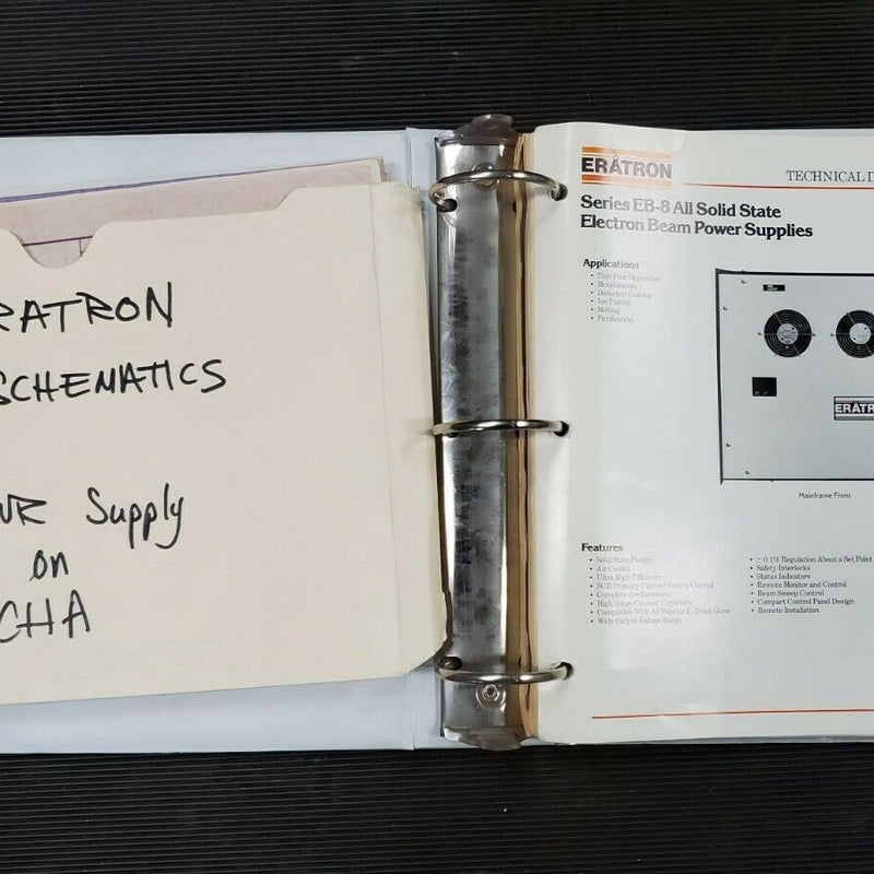 Eratron EB-8 MF E-Beam Power Supply
