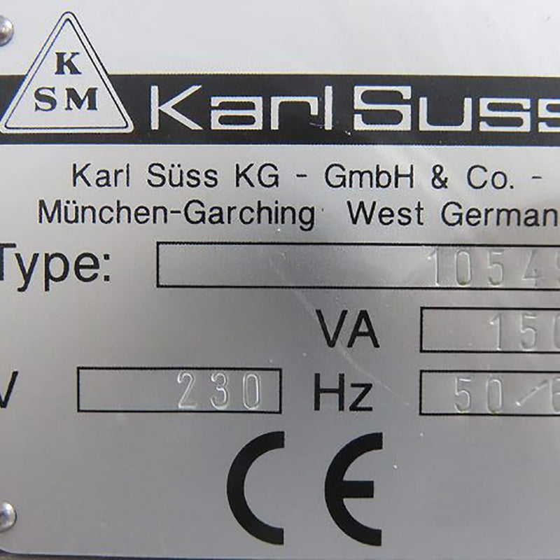 SUSS MA 6 / BA 6 Mask Aligner