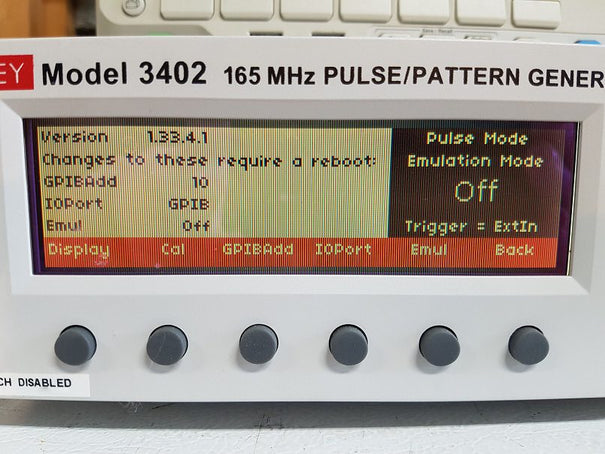 Keithley 3402 F Pulse Pattern Generator