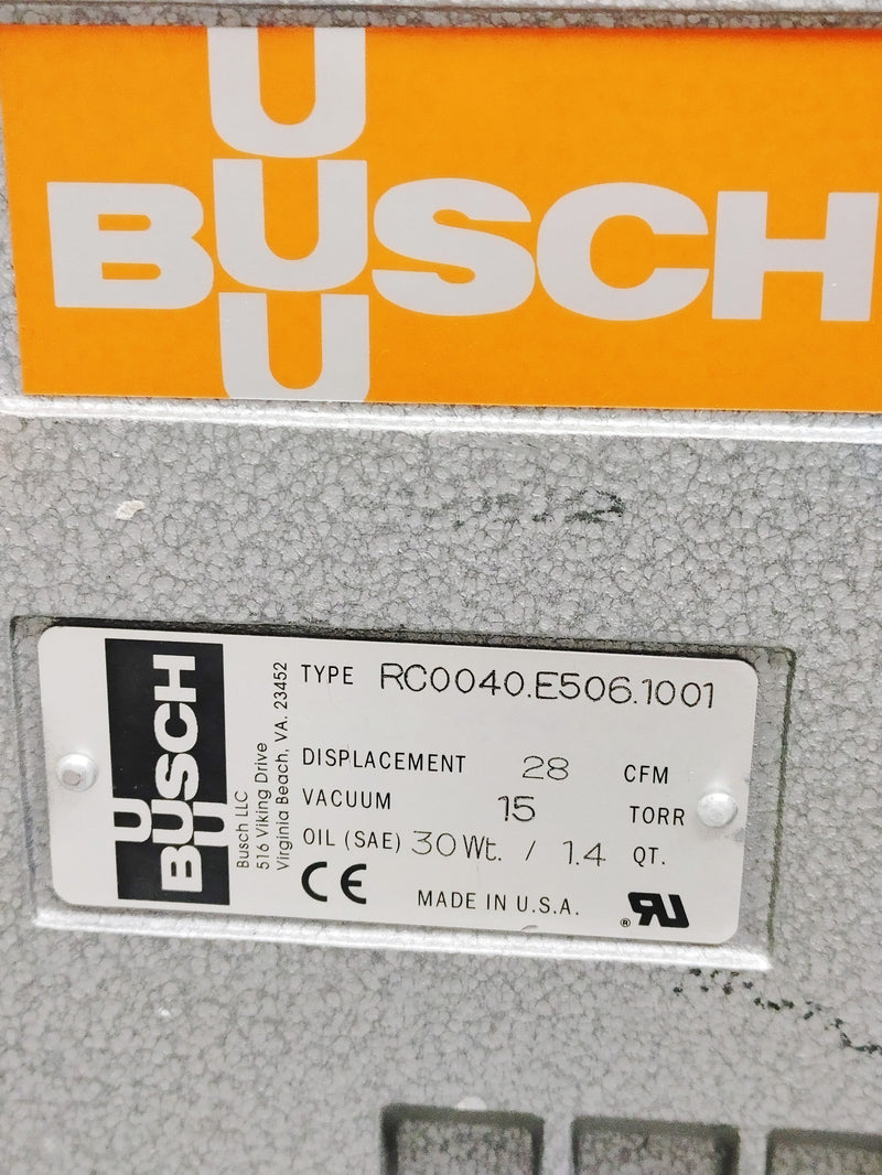 Busch Pump