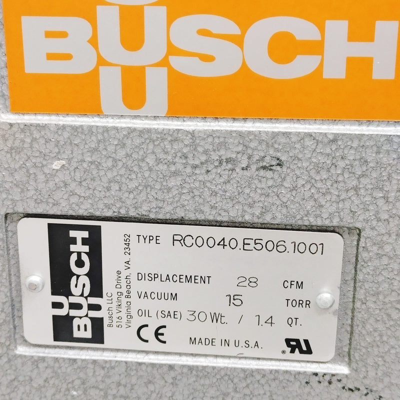 Busch Pump