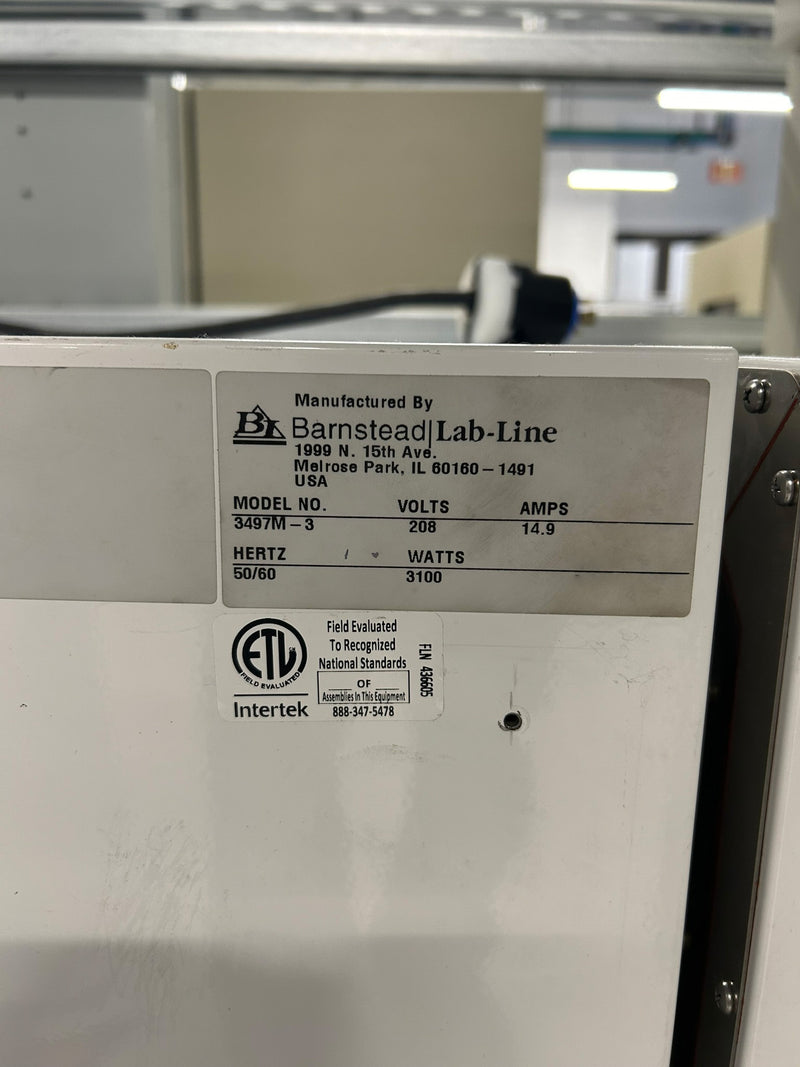 Thermo Fisher Scientific / Barnstead 3497 M 3 Oven