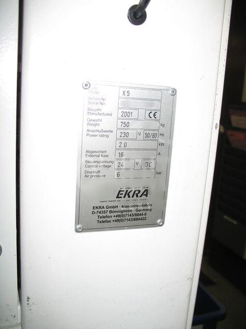 Ekra X 5 Automatic Screen Printer