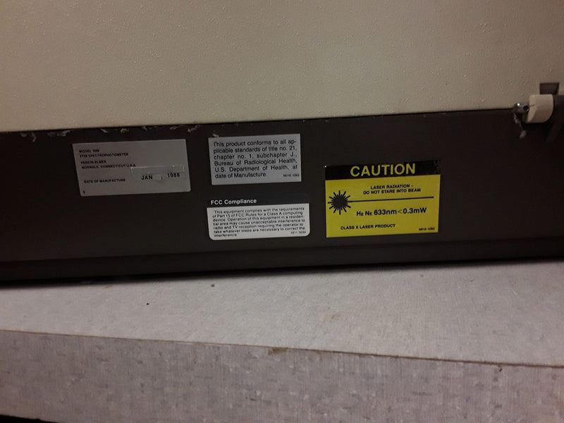 Perkin Elmer 1600 Spectrometer