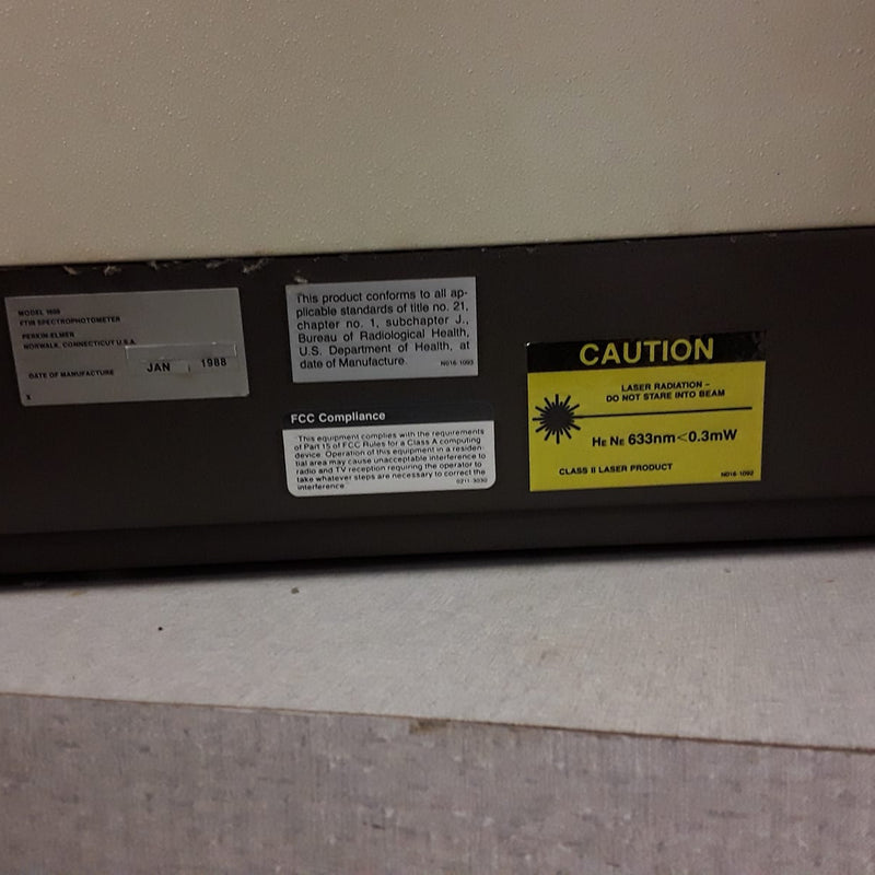 Perkin Elmer 1600 Spectrometer