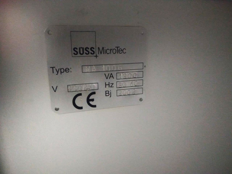 SUSS MA 1006 Mask Aligner