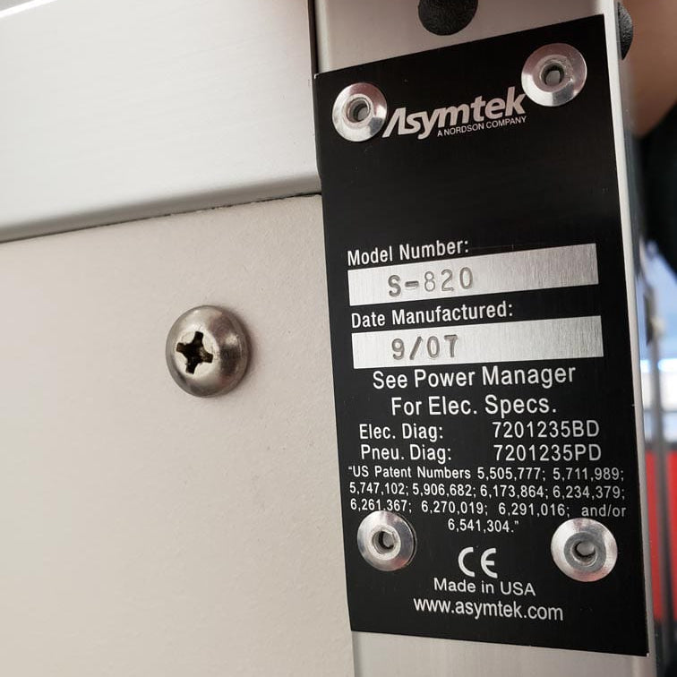 Asymtek S 820 Dispenser
