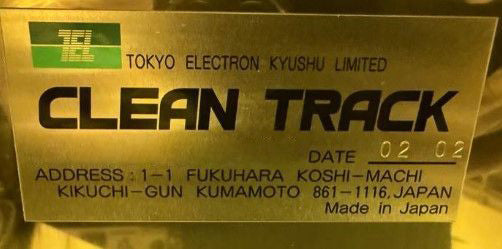 Tel Clean Track Act 8 Coater / Developer