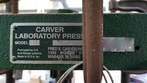 Carver 2702 Press