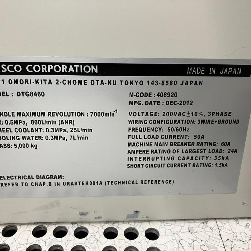 Disco DTG 8460 Taiko Grinder