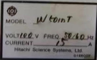 Hitachi S 9380 II CD-SEM (Critical Dimension Scanning Electron Microscope)