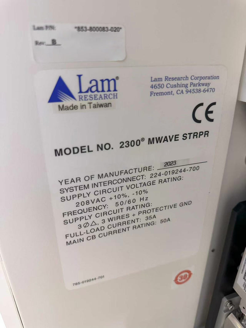 Lam 2300 Etch Chamber